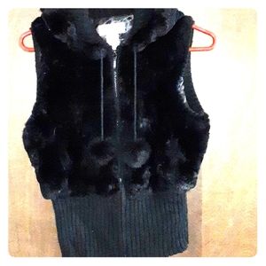 Furry vest